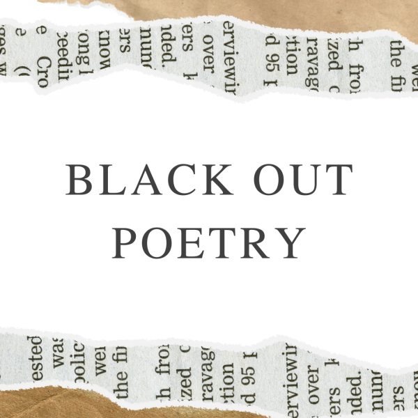 Image for event: Blackout Poetry